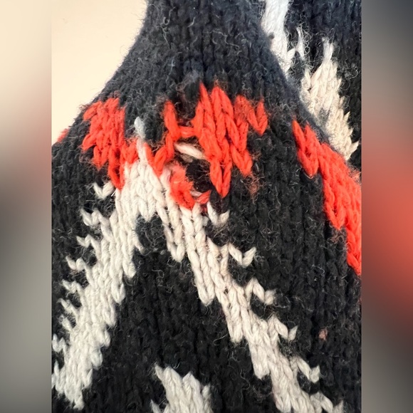 Size Medium Lucky Brand Men’s Fairisle Crew Neck Sweater - Picture 7 of 7